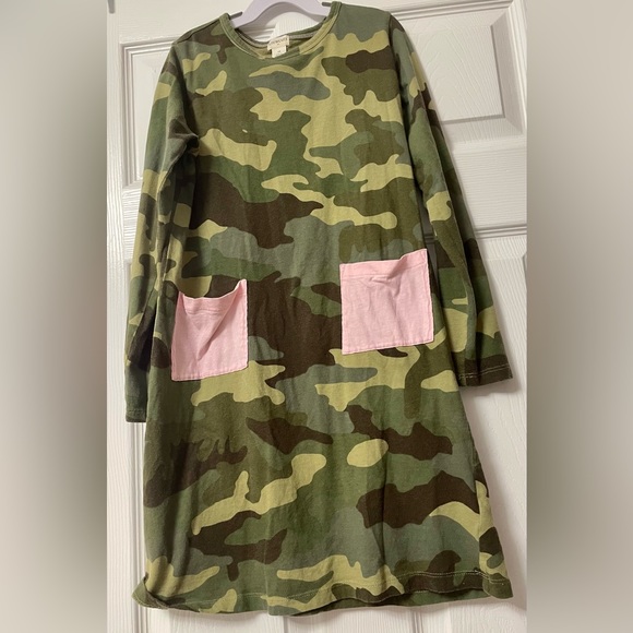 J Crew - crewcuts girls' camouflage dress - tunic - Picture 5 of 7